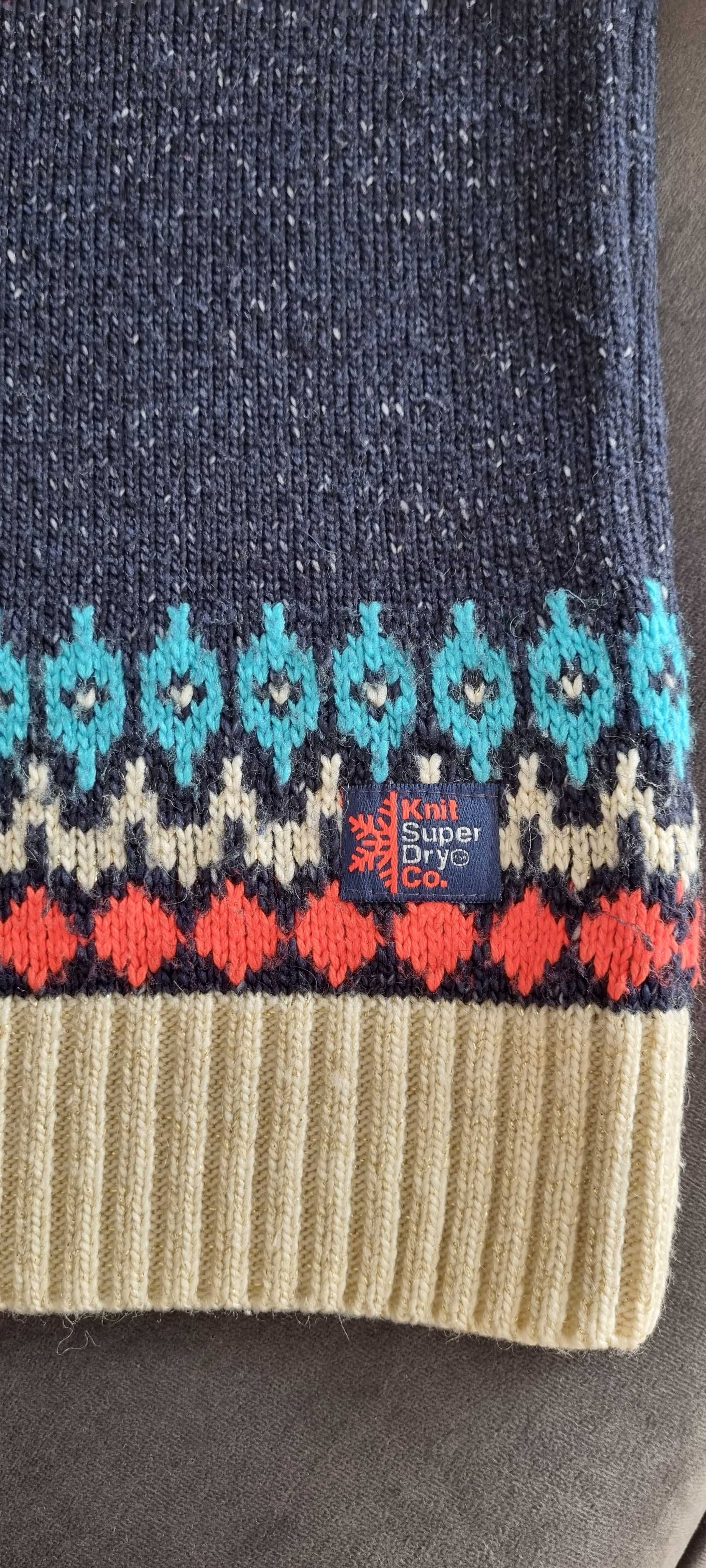 Sweter zimowy Superdry, rozm. M