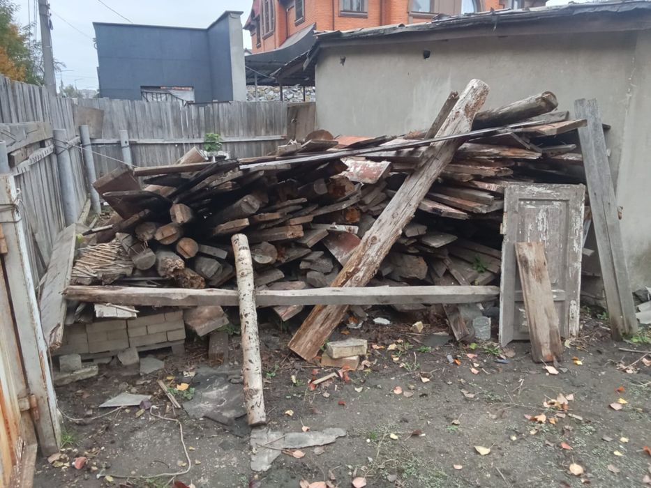 Деревина для опалення, безкоштовно. Самовивіз