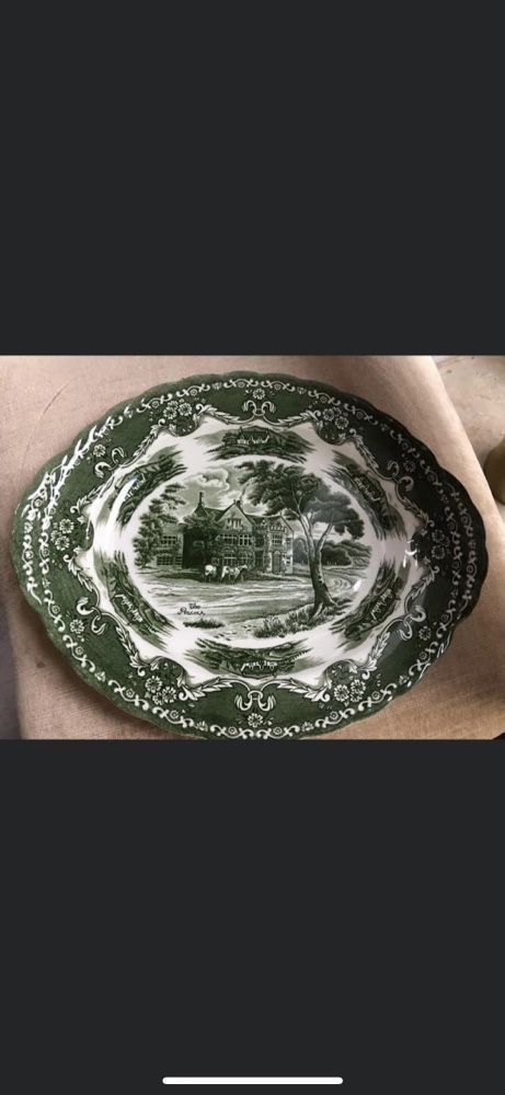 English Country Inns, zestaw obiadowy porcelana