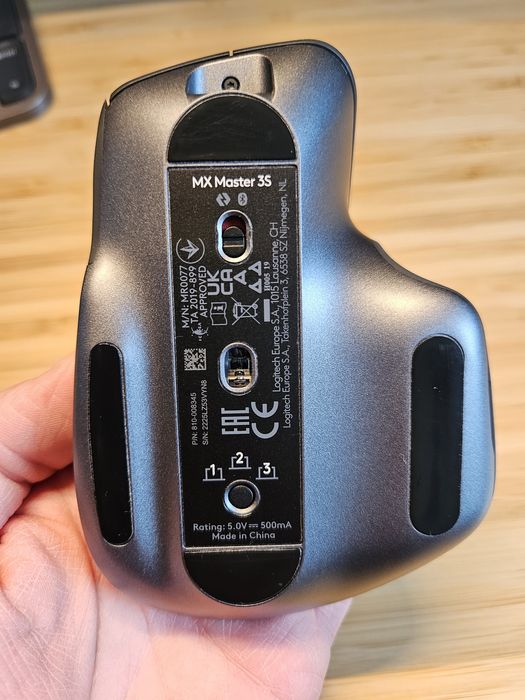 Mysz Logitech MX Master 3S Grafitowa oraz Klawiatura Logitech MX Keys