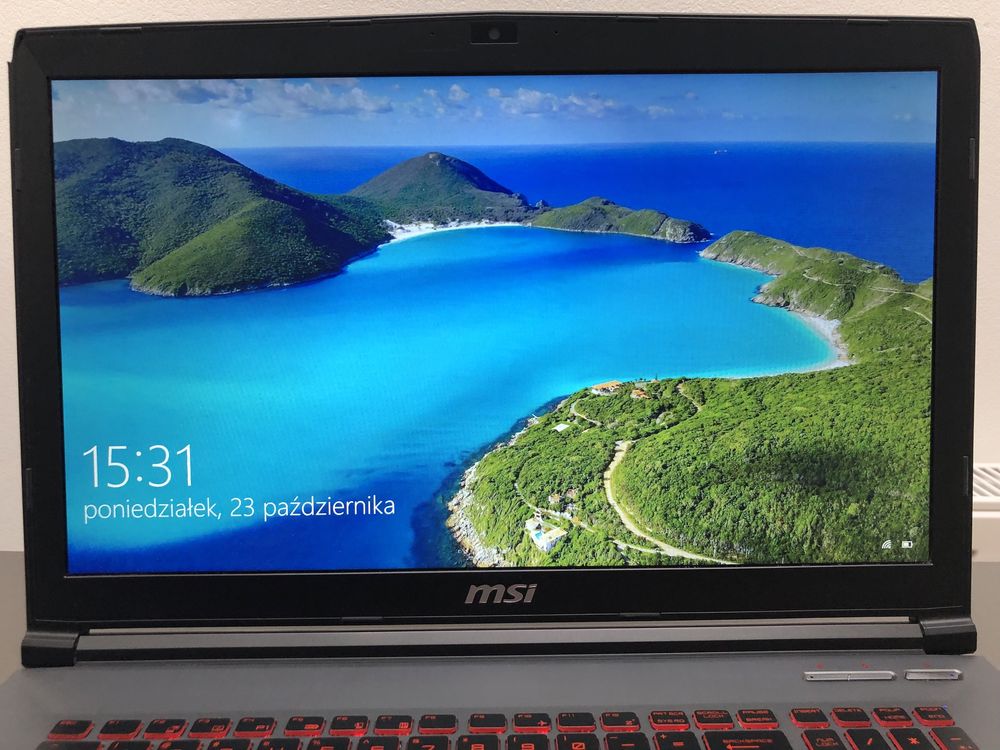 Laptop Gamingowy MSI GV72