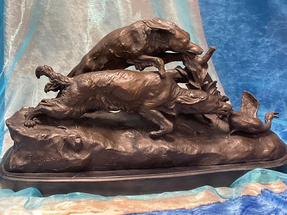 Escultura bronze 42x17x22cm