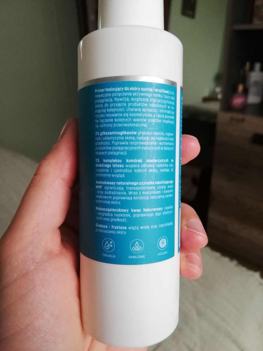BasicLab primer tonizujący Micellis do skóry wrażliwej 150 ml