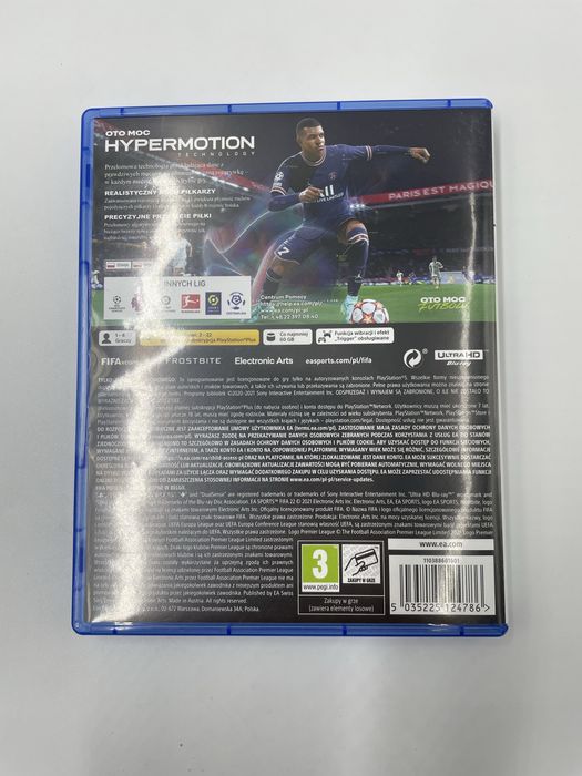 Gra FIFA 22 na PS 5