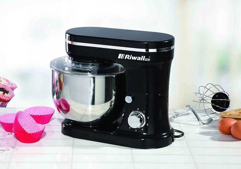 Robot Kuchenny Mikser Riwall 4l 2500W Mikser 7w1 do Ciast Pizzy Kremów