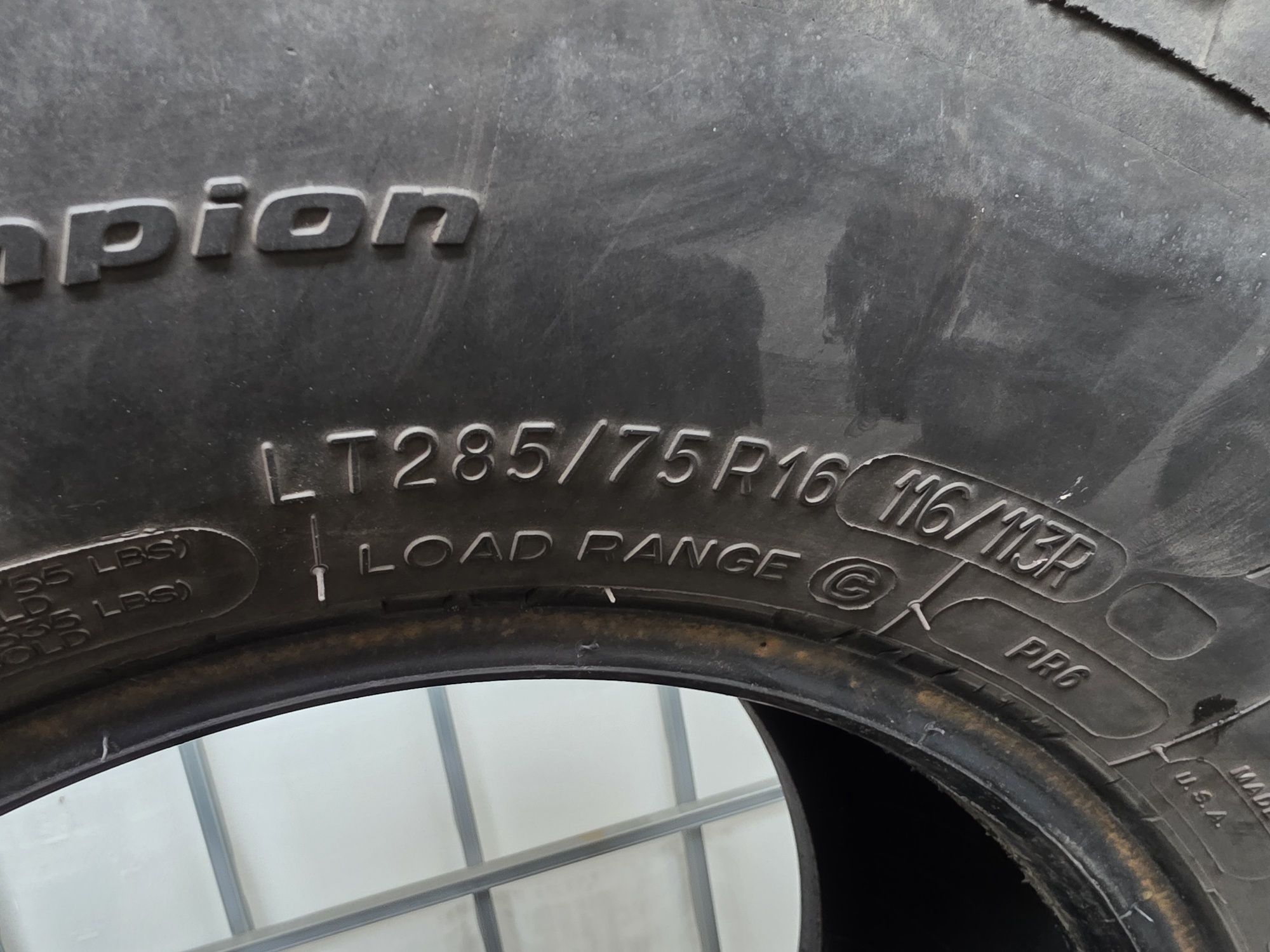 Opony terenowe AT BFAGoodrich All Terrain KO2 T/a 285/75/R16