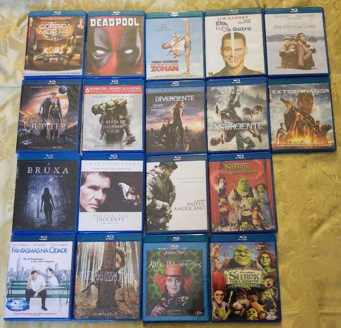 Conjunto de Blurays - Parte 1