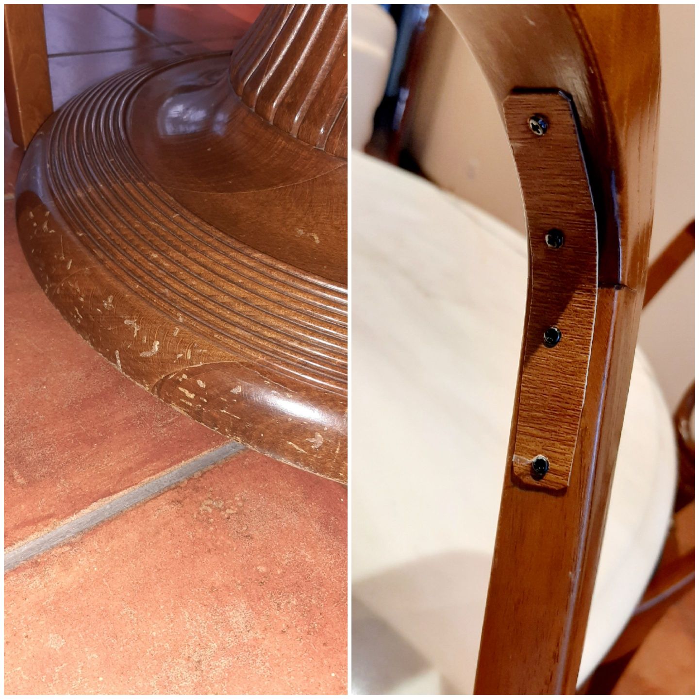 Conjunto de Mesa e 4 Cadeiras