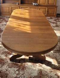 Duży stół drewniany dębowy Belweder vintige