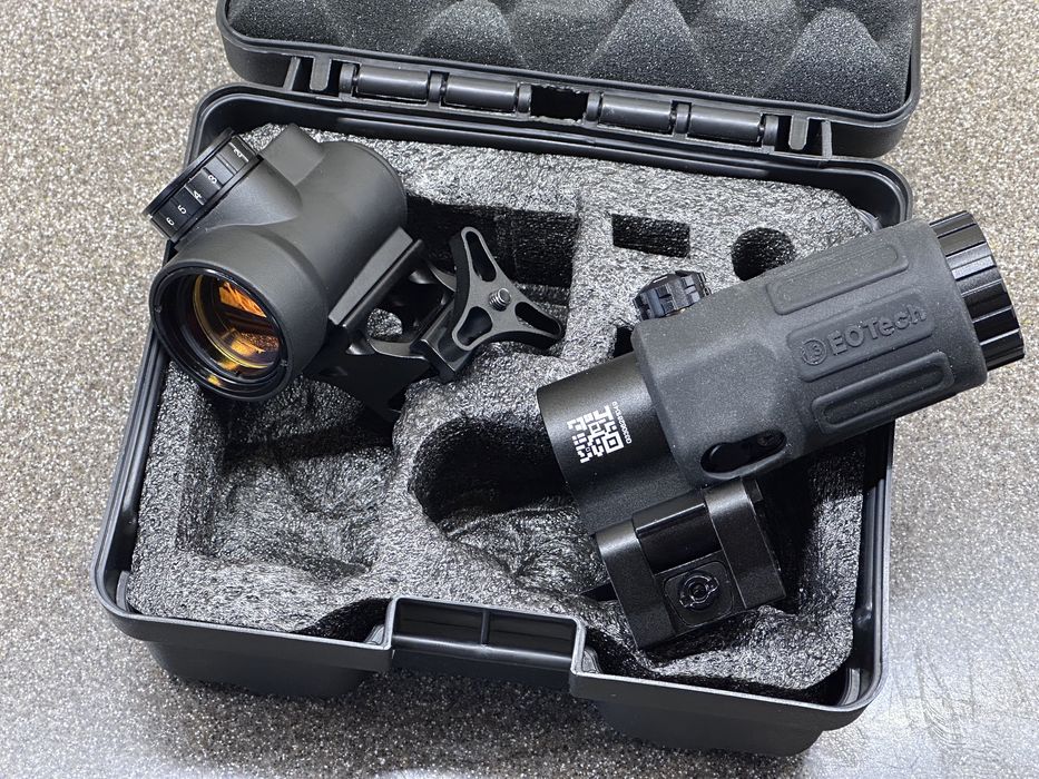 Коллиматорный прицел Trijicon MRO магнифер Eotech