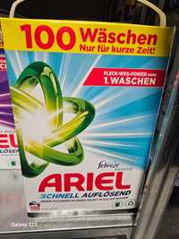 Proszek Ariel febreze frische 100 prań z niemiec