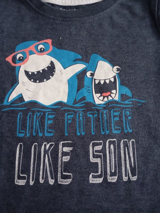 Conjunto de t-shirt mais calções