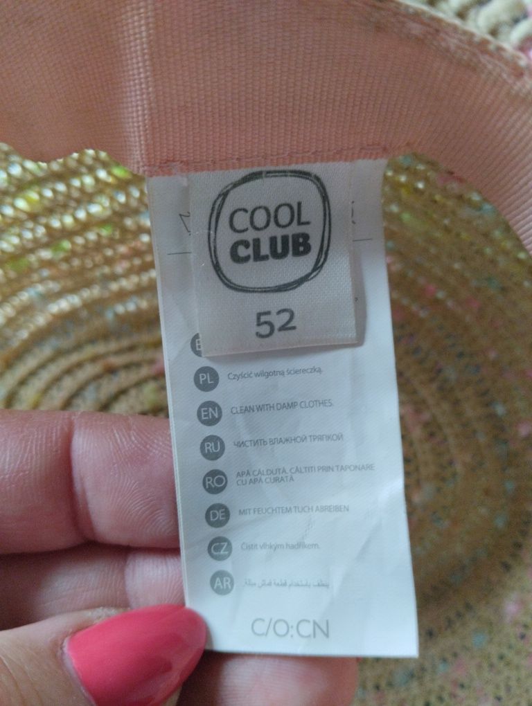 Kapelusz słomkowy firmy Cool club