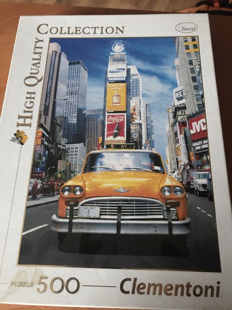 Puzzle 500 Taksówka na Time Square