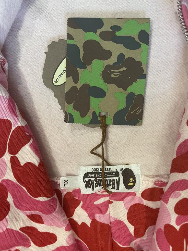 Bape shark różowy