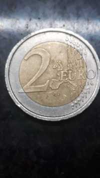 Moeda de 2 euros Itàlia 2003.