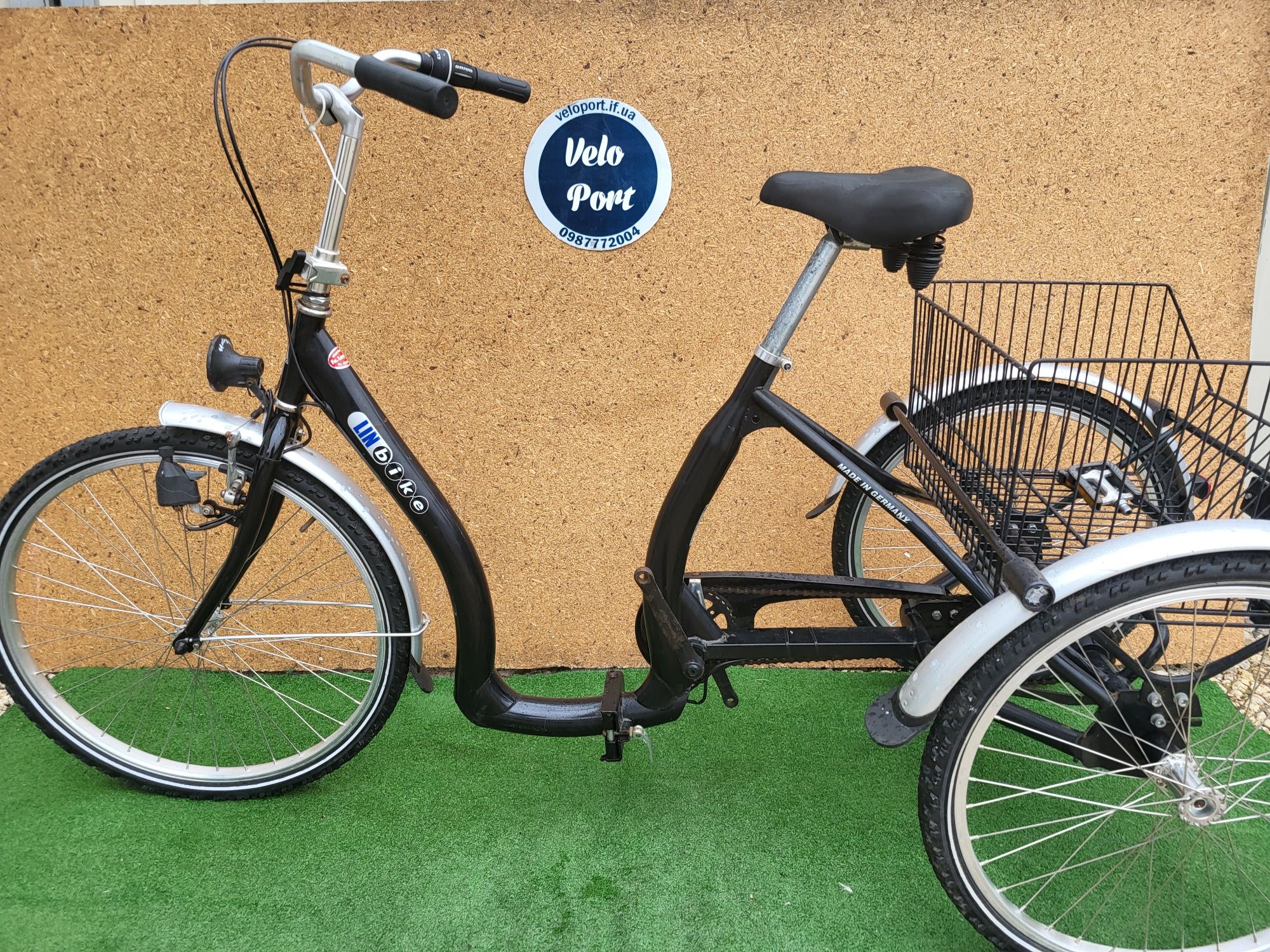 Трьох колісний складний велосипед LinBike / Планетарна втулка