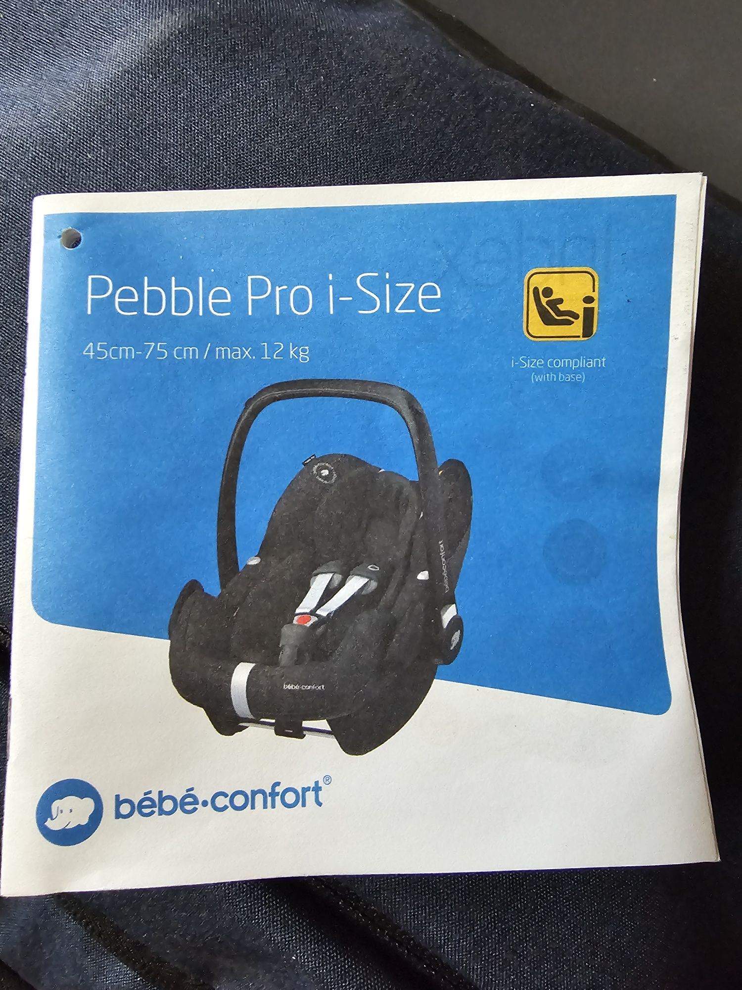 Ovo Pebble Pro i-Size + Carrinho com Cadeira BébéConfort Elea