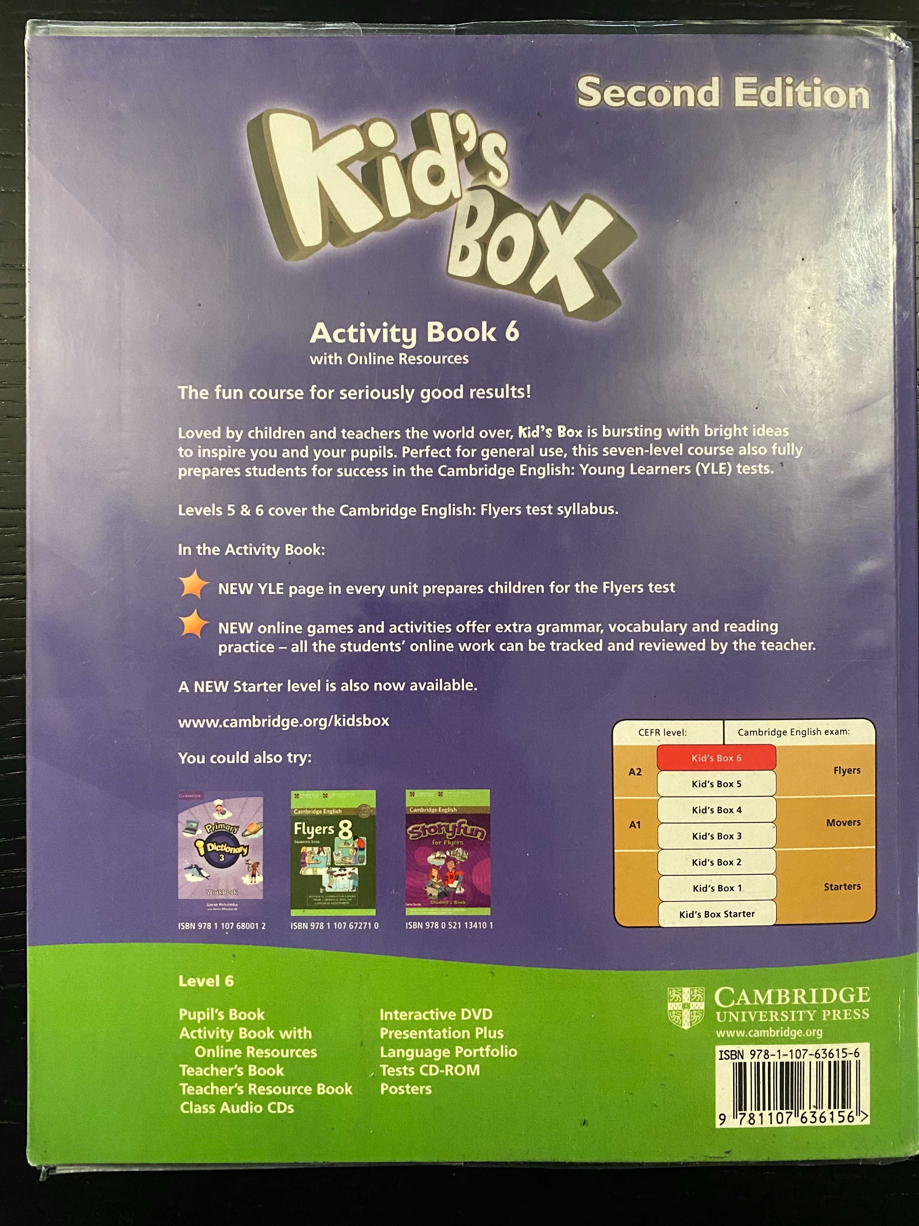 Caderno de Atividades - Inglês - Kid's Box 6 Activity Book 6