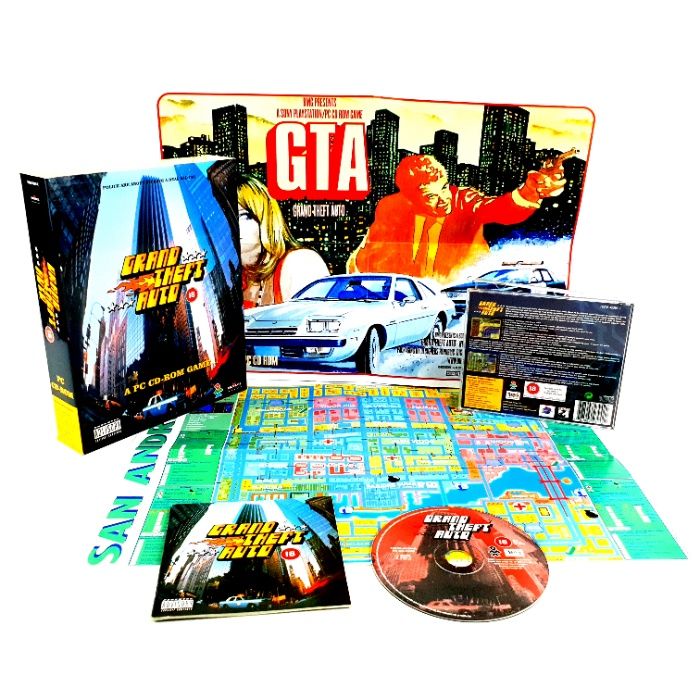 BIG BOX GTA Grand theft Auto 1 2 3 San Andreas Vice city Kolekcjonersk