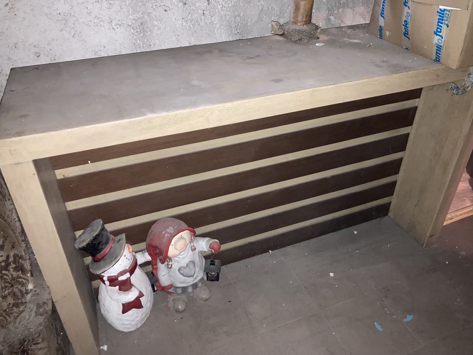 Wyspa kuchenna stół drewniany solidny