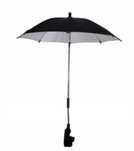 Parasolka do Wózka Duża 70cm Czarna UV 50+