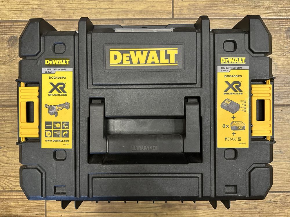 Skrzynka, walizka transportowa DeWalt TSTak DCG405P3