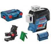 Laser Liniowy Gll 3-80 Cg+Bm1 L-Boxx Zielona Wiązka Solo