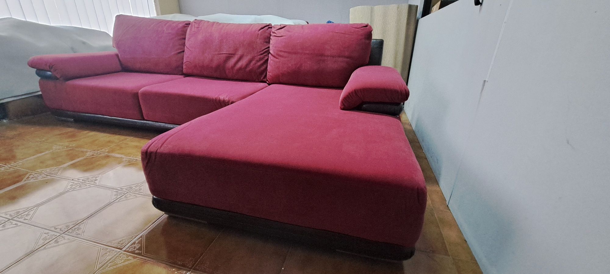 Sofá chais long usado