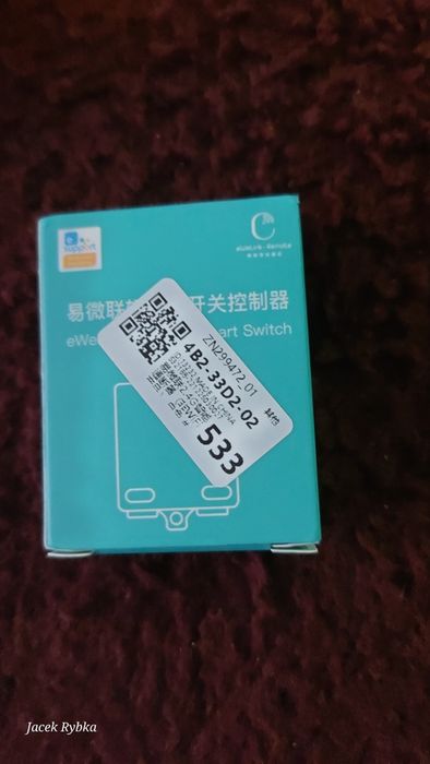 Ewelink 2.4G zdalne sterowanie Włącznik odbiornika 2.4G