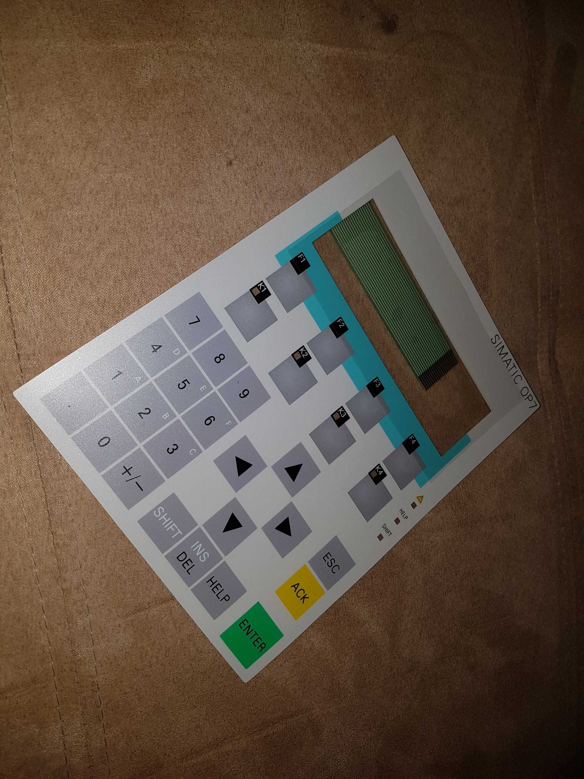 Nowa klawiatura folia panel SIEMENS SIMATIC OP7