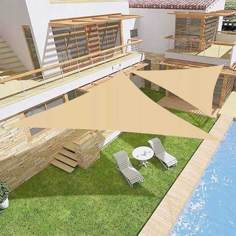 Żagiel przeciwsłoneczny 3X3X 4,25 kolor kremowy