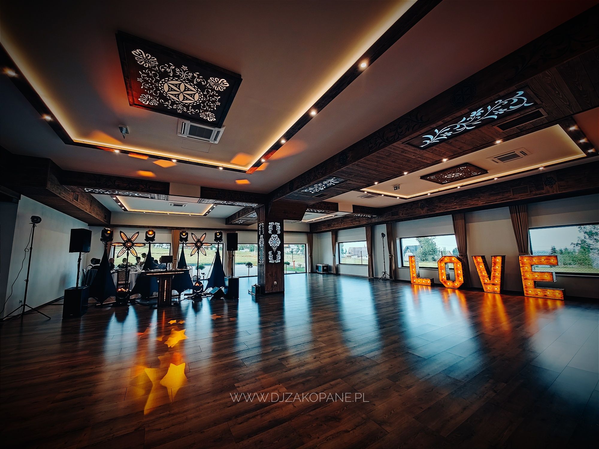 Napis Love & Miłość Boho Rustykalny - Podhale Zakopane Nowy Targ