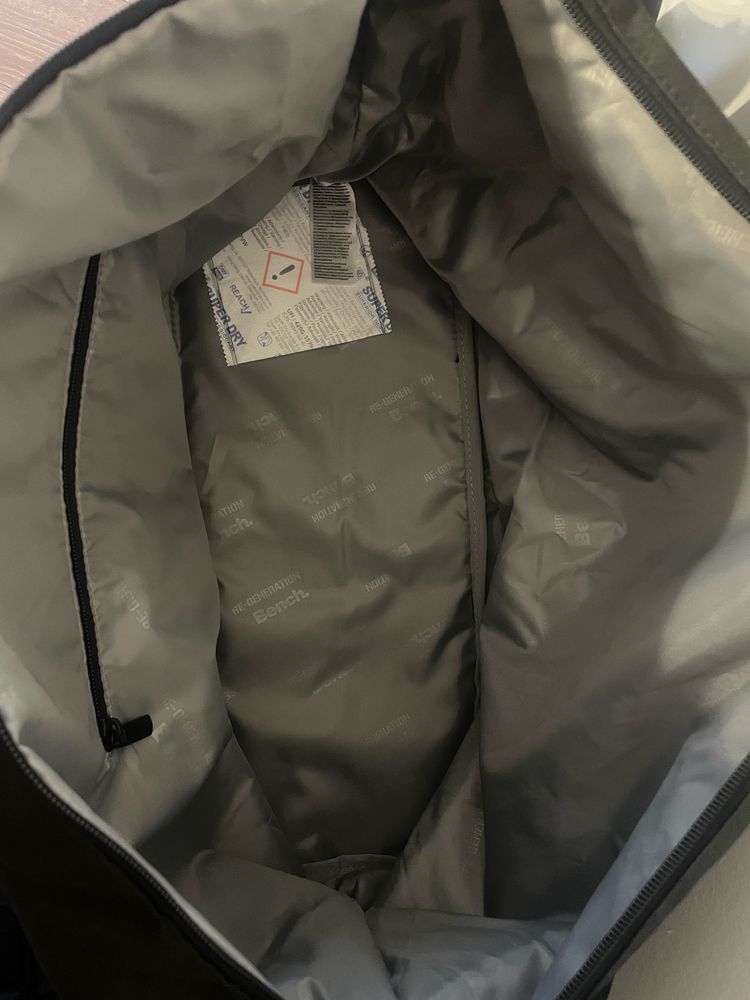 Torba sportowa bench czarna duża