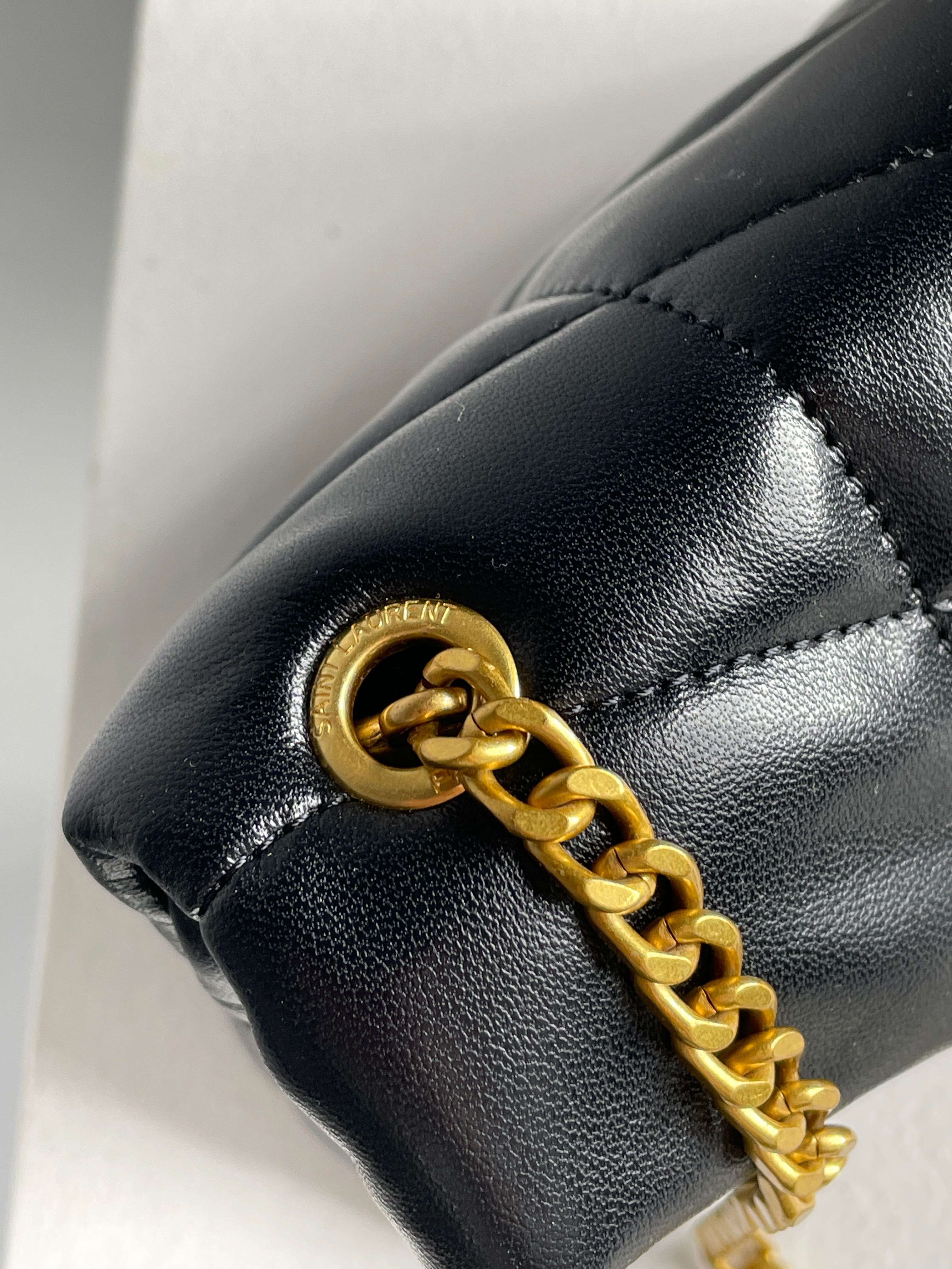 Torebka Saint Laurent puffer small nappa