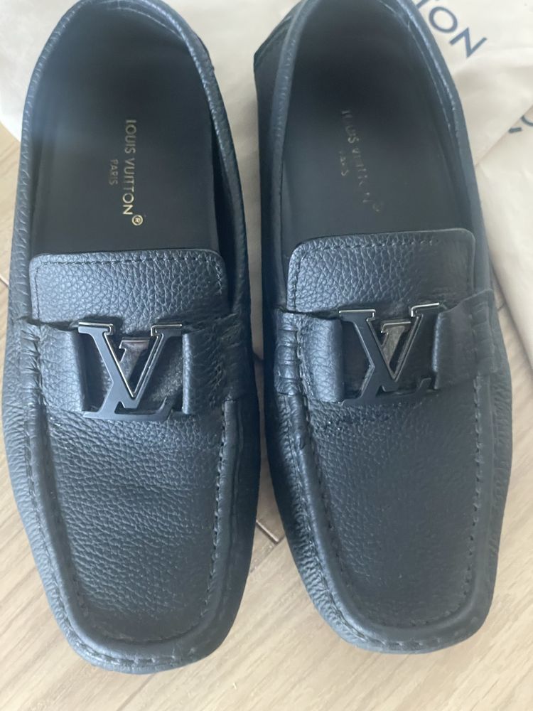 Męskie buty mokasyny Louis Vuitton rozmiar 41.5