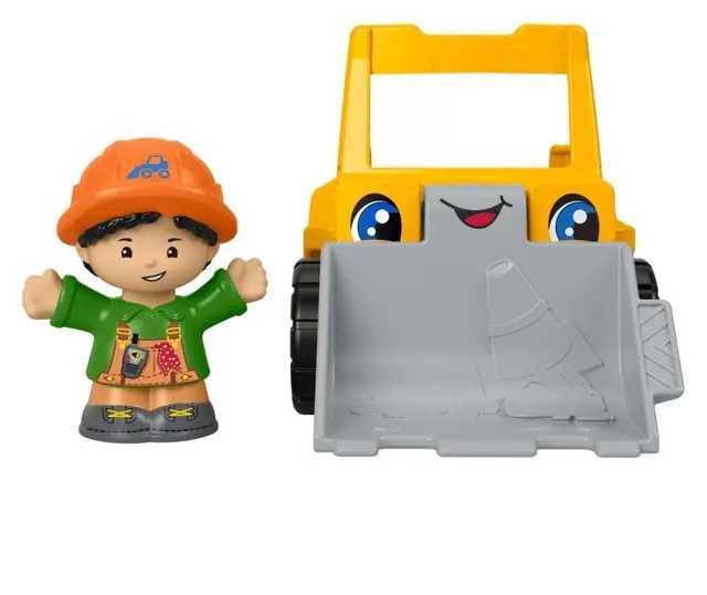 Fiser Price Little People pojazd buldożer NOWY
