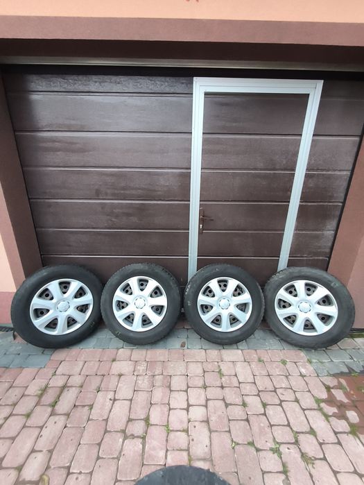 Kola Mitsubishi ASX zimowe stalowe + kolpaki 215/65R16 98H