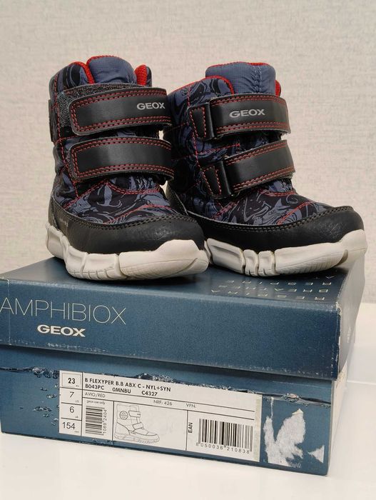 Дитячі зимові чоботи Geox Flexyper Amphibiox 23