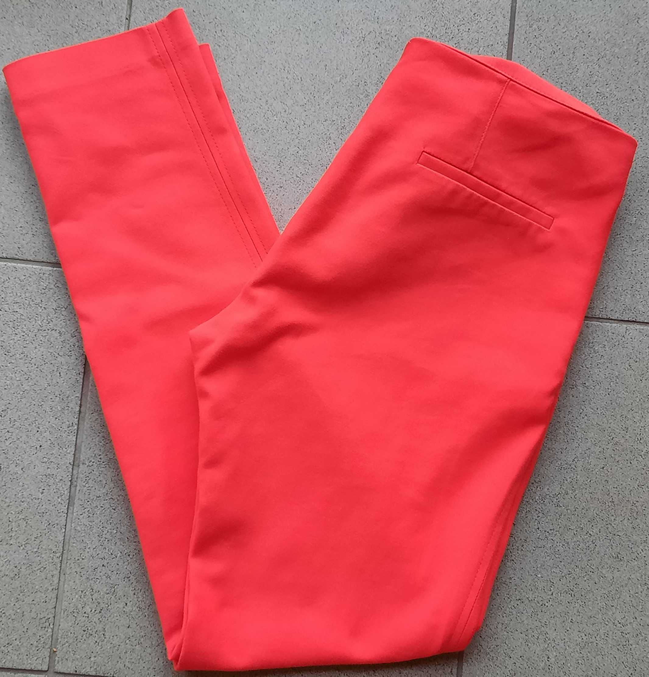 ZARA BASIC spodnie czerwone EUR M USA M MEX 28  KRAKÓW