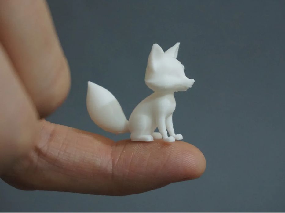 Figura Raposa Fofa Estilizada