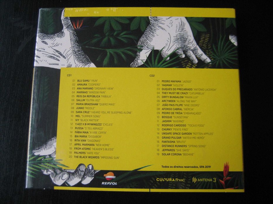 Cds duplos Novos Talentos Fnac 2015, 2017, 2019 Selados