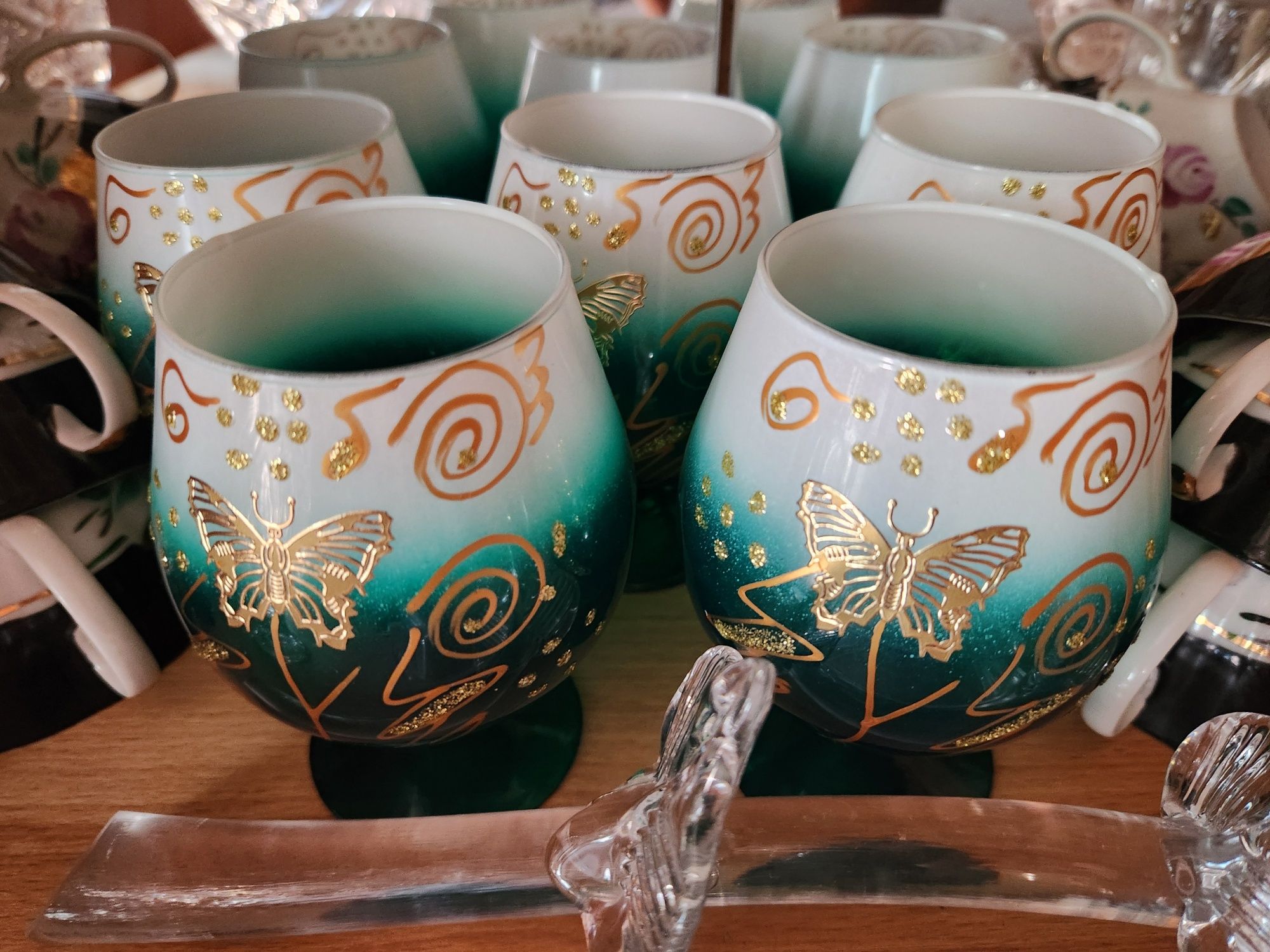 Кофейный сервиз, чайный сервиз, набор посуды,набор до чаю до кави