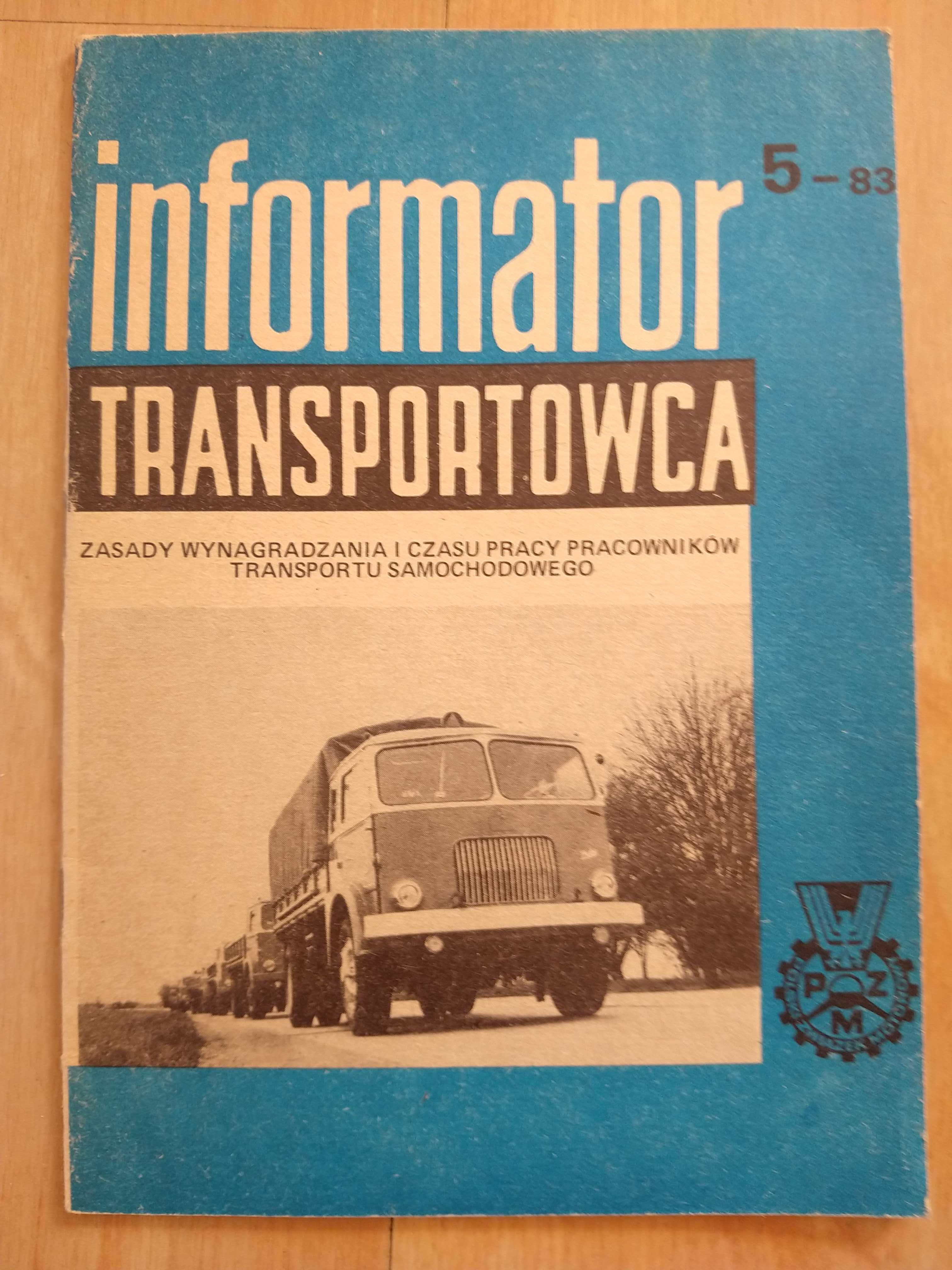 PZMot.Informator transportowca.Polski Związek Motorowy