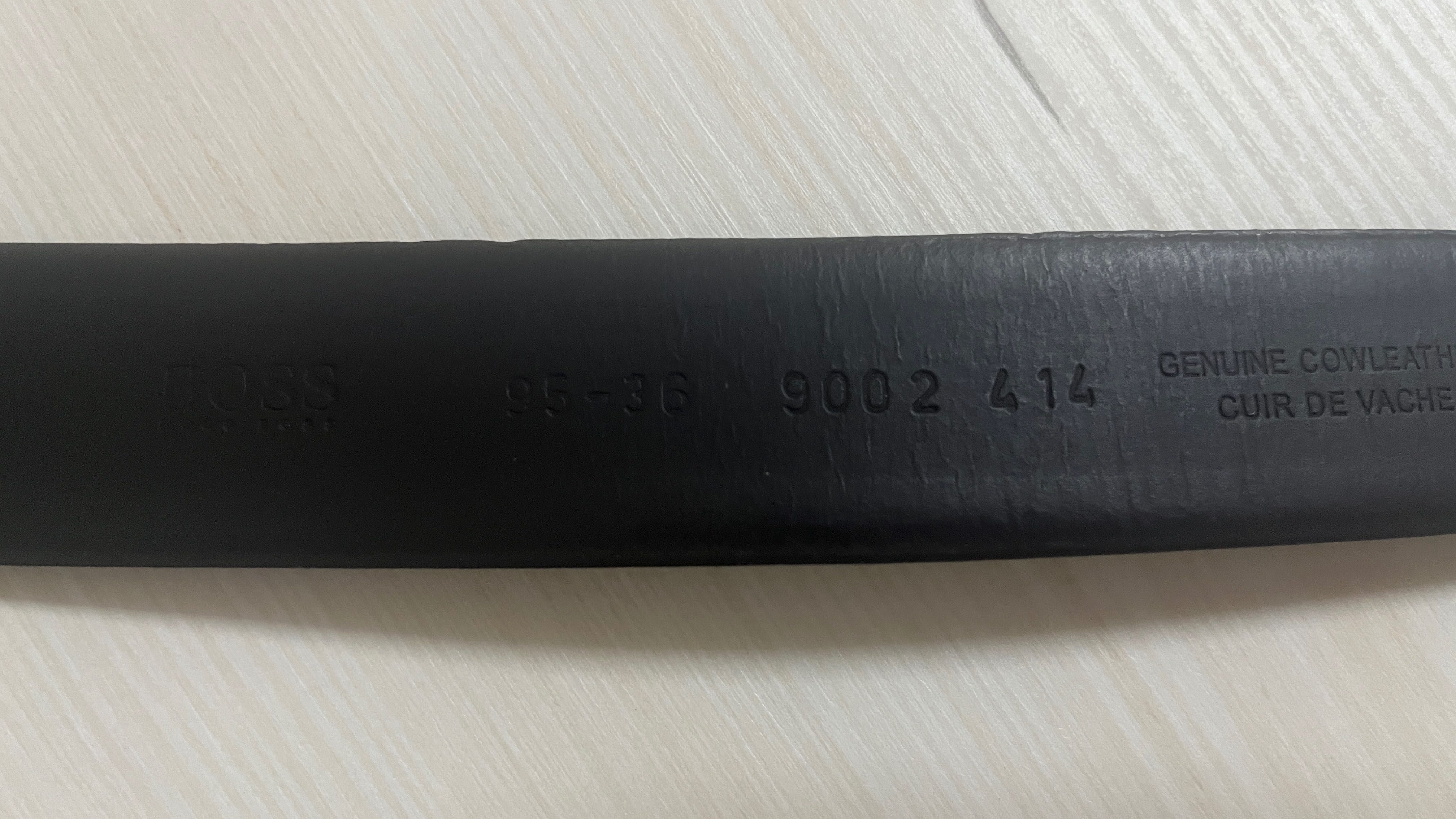 Cinto Preto Hugo Boss – 1,08m
