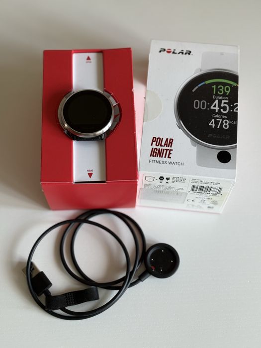 Polar Ignite fitness watch black-silver