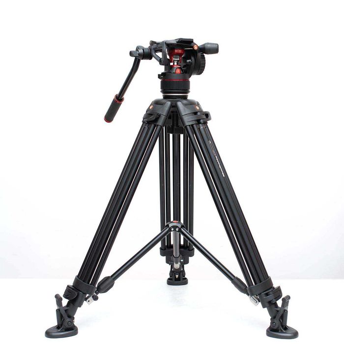 Штатив Manfrotto 546B / GB з головою Nitrotech N8