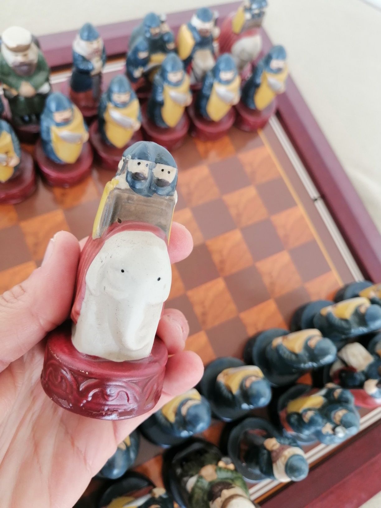 Conjunto de peças de xadrez