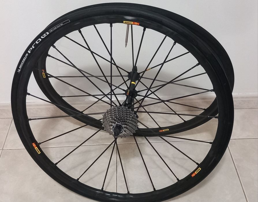 Rodas Mavic R-Sys Slr Exalit pneus(Oferta de roda de Carbono traseira