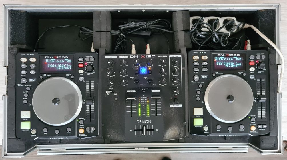 Konsola Denon DJ DN-S1200 + DN-X120 + case